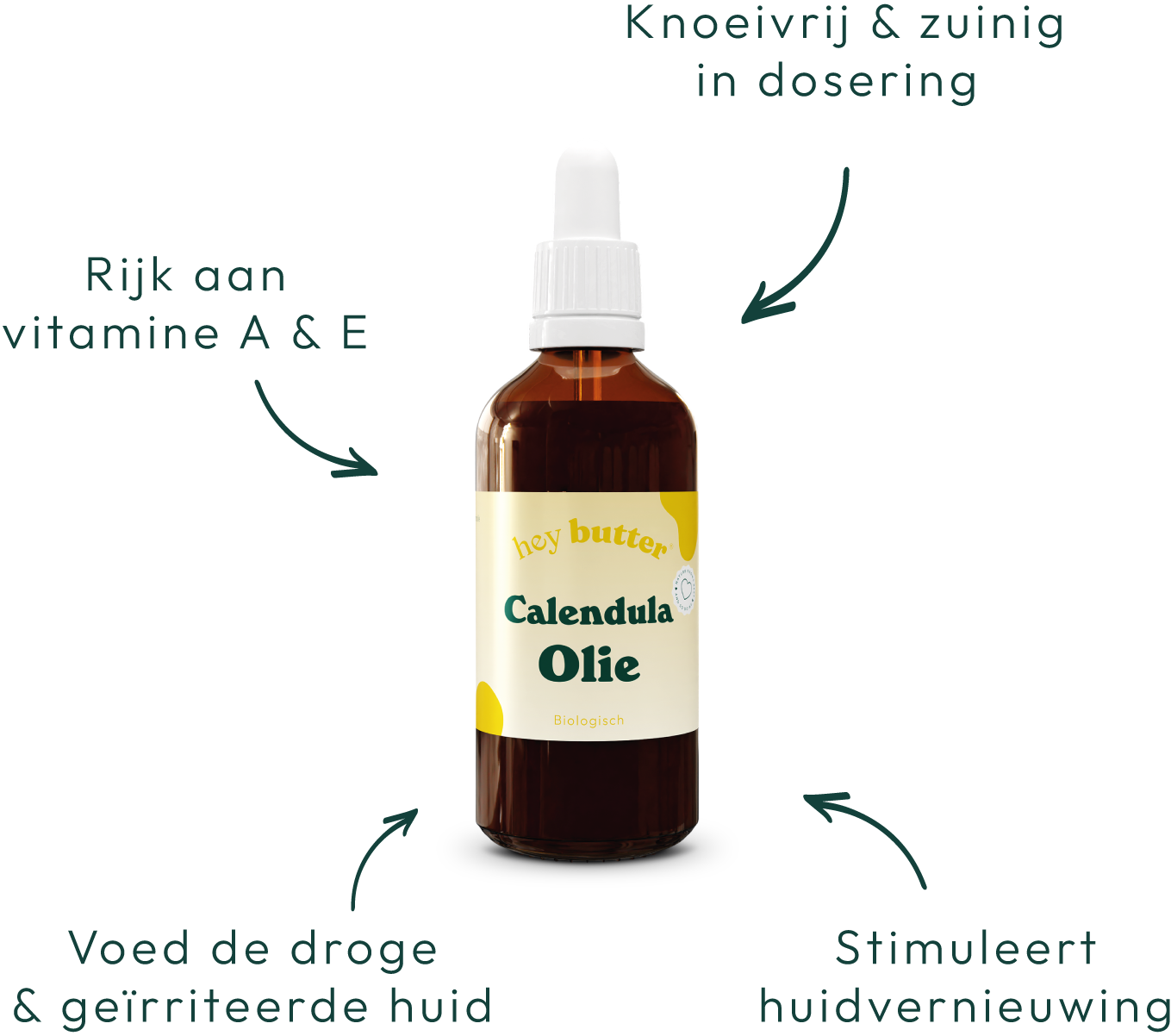 Calendula olie Biologisch en natuurlijk