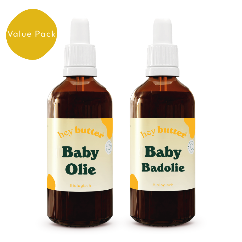 Value Pack Badolie & Babyolie (Biologisch & Parfumvrij)